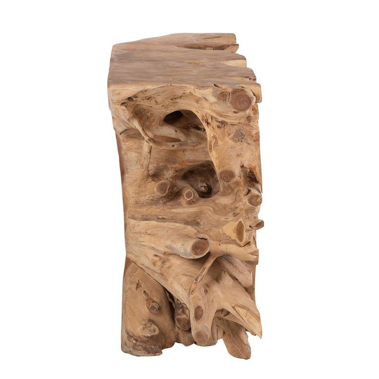 Raoul Console Table - Natural - Teak Wood