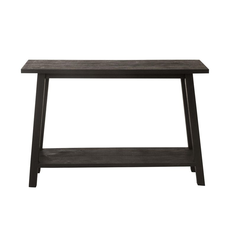Console Table - Black - Mango Wood