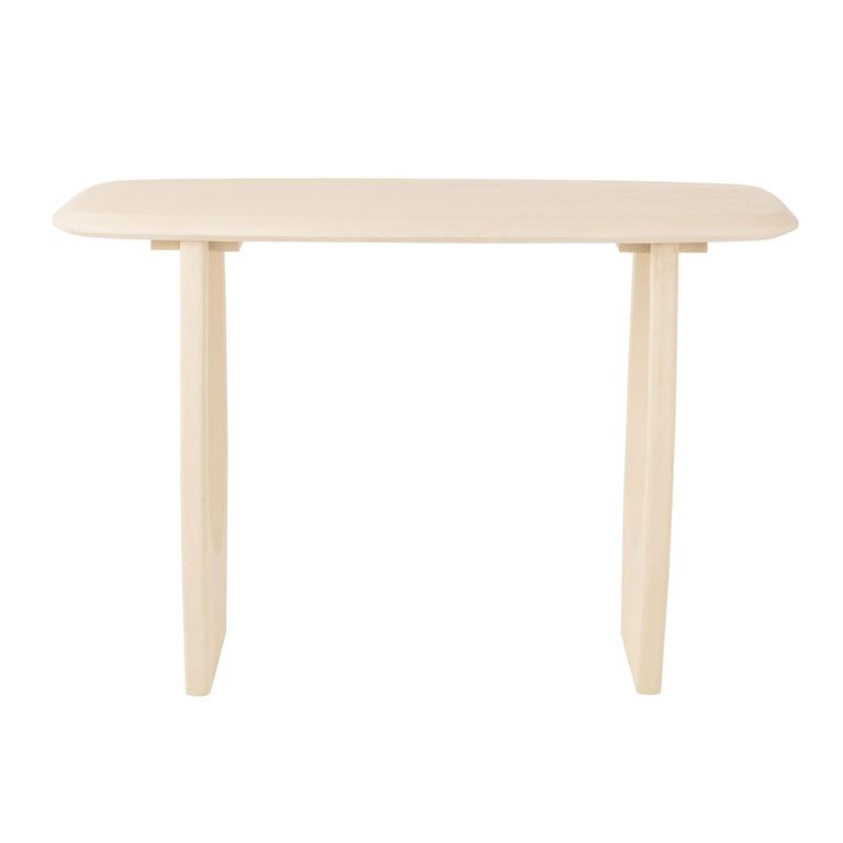 Mark Console Table - Cut Out Legs - Beige - Plywood