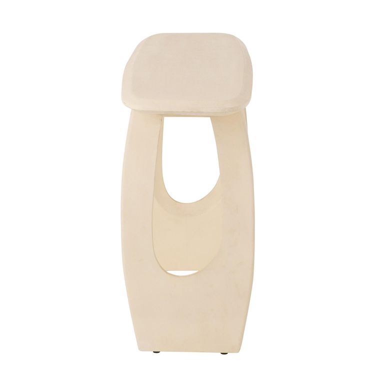 Mark Console Table - Cut Out Legs - Beige - Plywood