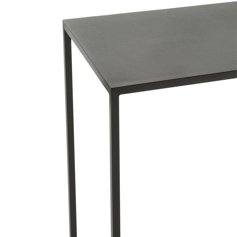 Console Table - Slim - Black - Metal