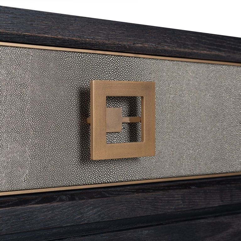 Bloomingville Shagreen 3 Drawer Console Table