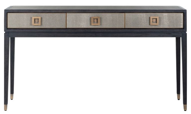 Bloomingville Shagreen 3 Drawer Console Table