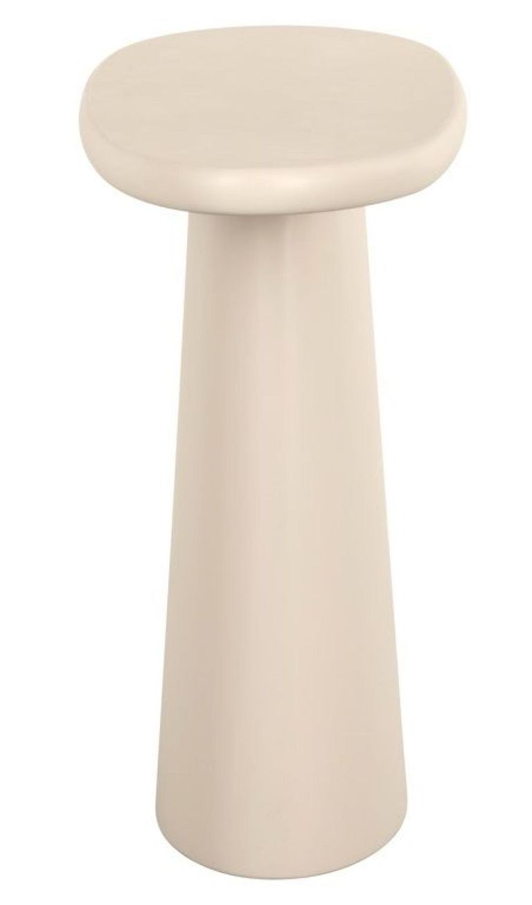 Clayton Lime Plaster Curved Console Table