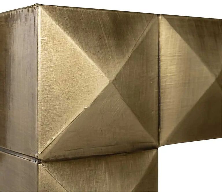 Collada Brass Cladded Console Table