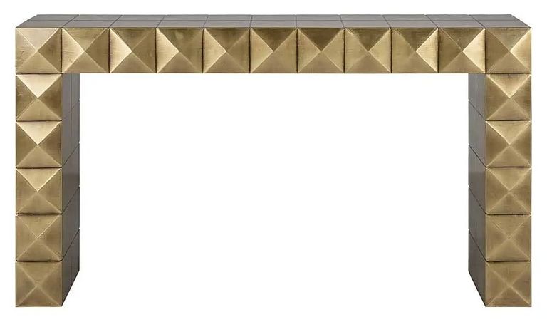 Collada Brass Cladded Console Table