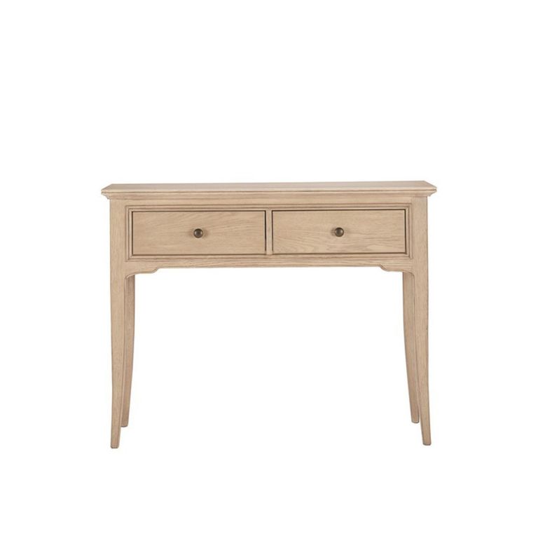 Toulon Console Table - 2 Drawer - Oak