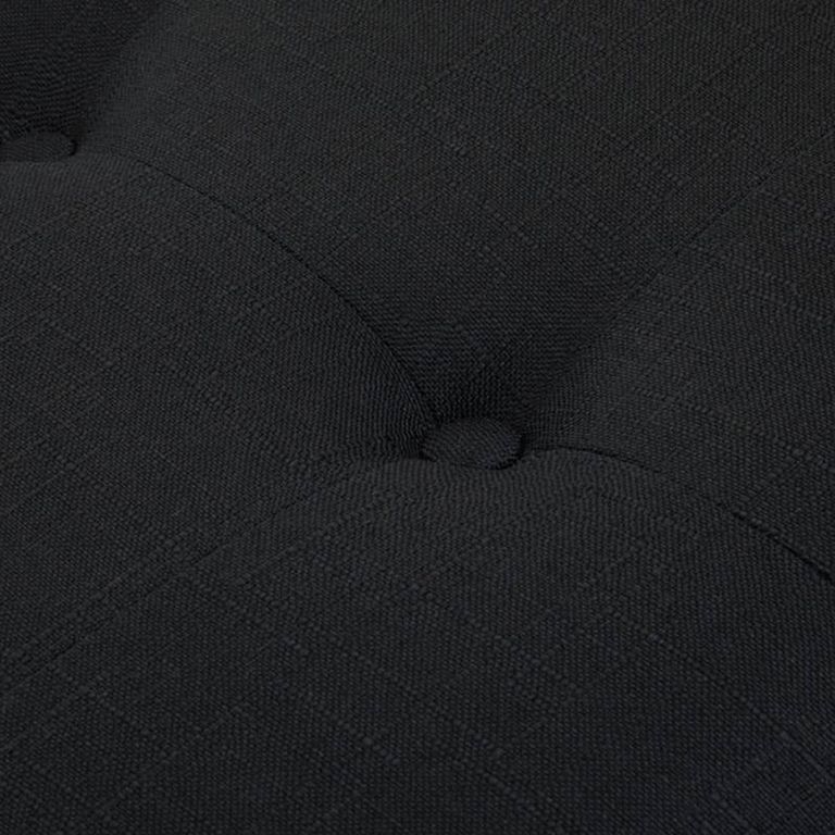 Alea Hall Bench - Black Fabric