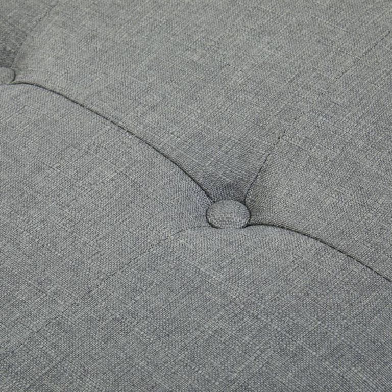 Alea Hall Bench - Grey Fabric