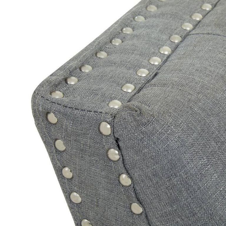 Alea Hall Bench - Grey Fabric