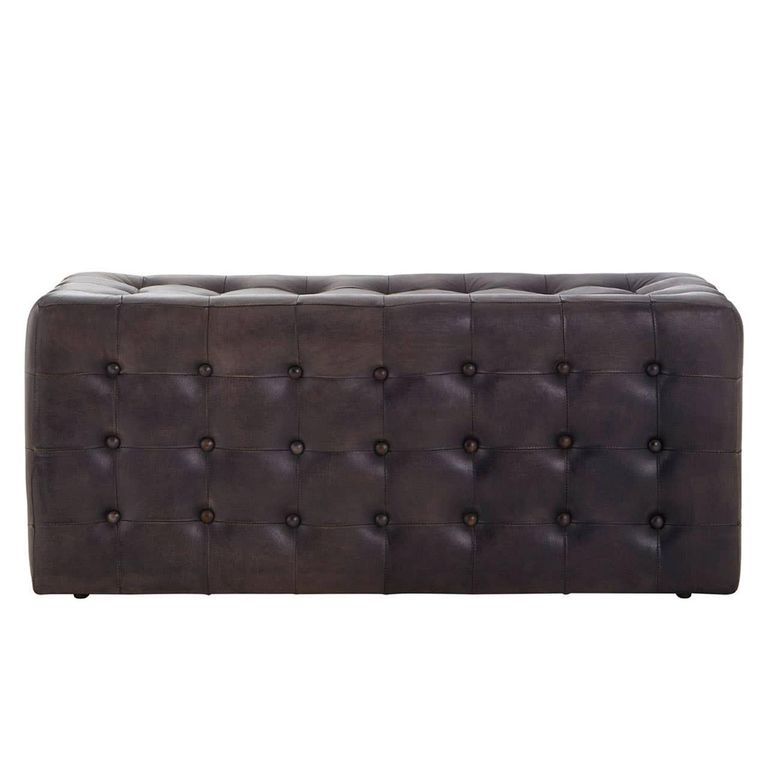 Buffalo Bench - Brown - Leather