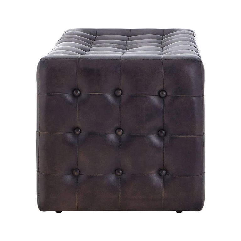 Buffalo Bench - Brown - Leather