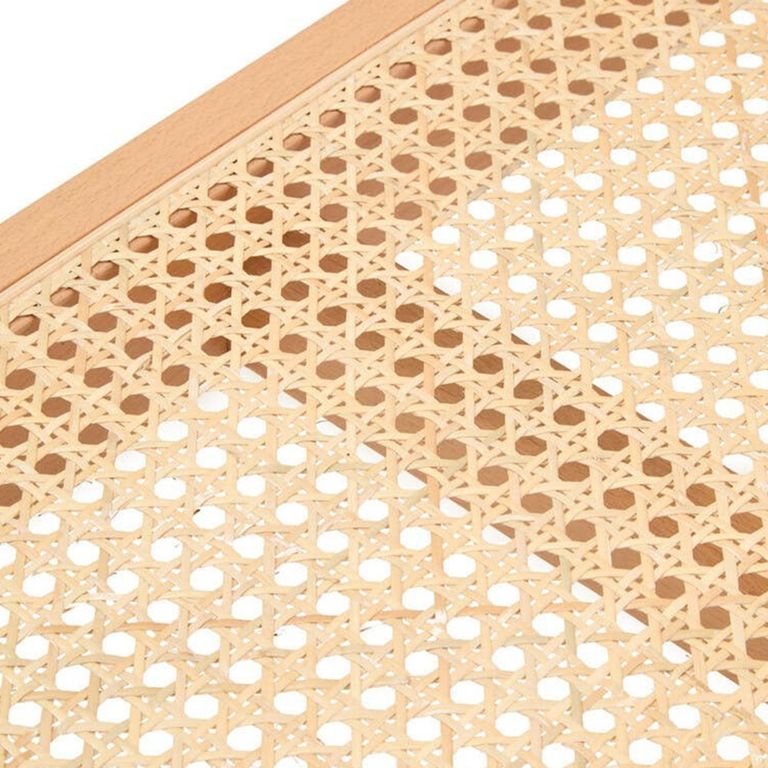 Cebu Bench - Natural Cane and Beech Wood