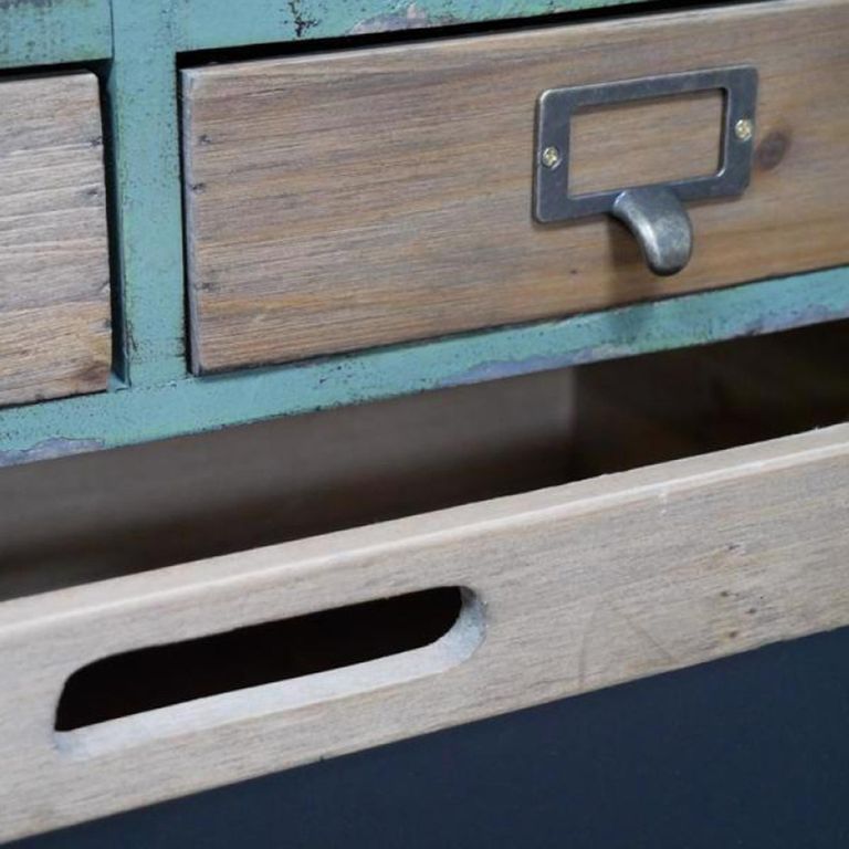 Storage Cabinet - Fir Wood - Multi Drawer - Apothecary - Large