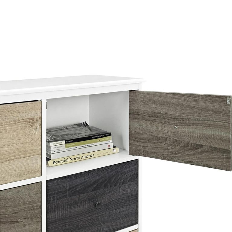 Mercer Storage Cabinet - 6 Door - White - 5072096UK