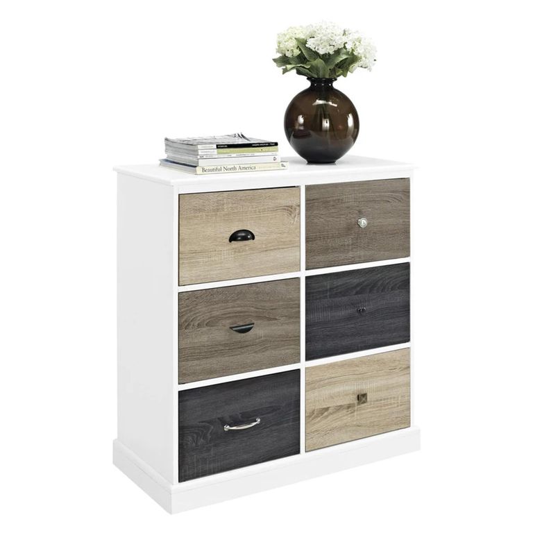 Mercer Storage Cabinet - 6 Door - White - 5072096UK