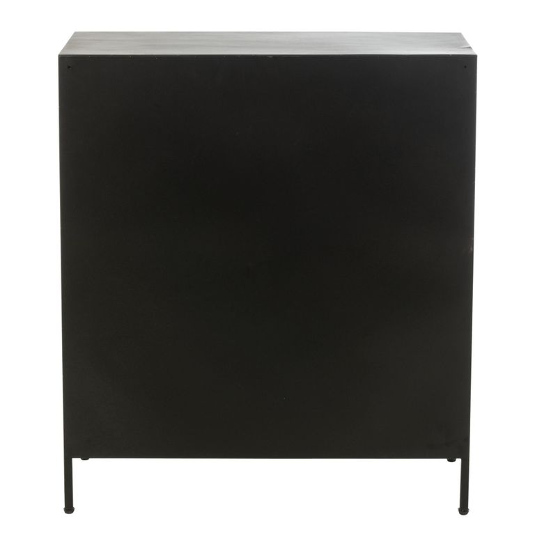 Cupboard - Multi Drawer - Industrial Style - Brown Wood and Metal