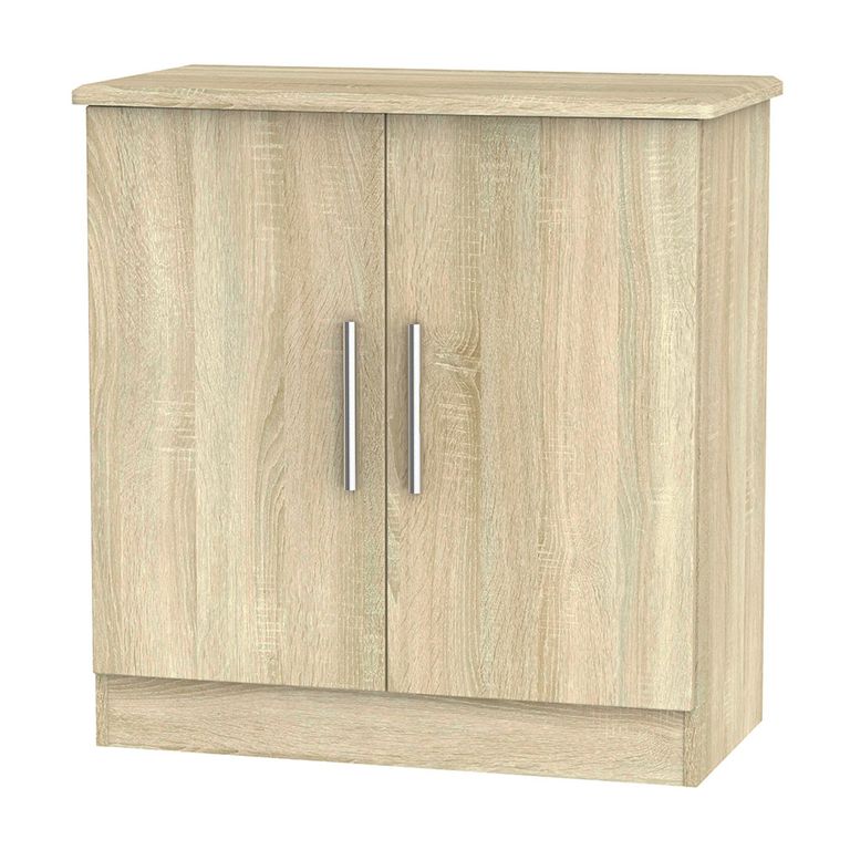 Knightsbridge Hall Cabinet - 2 Door - Oak