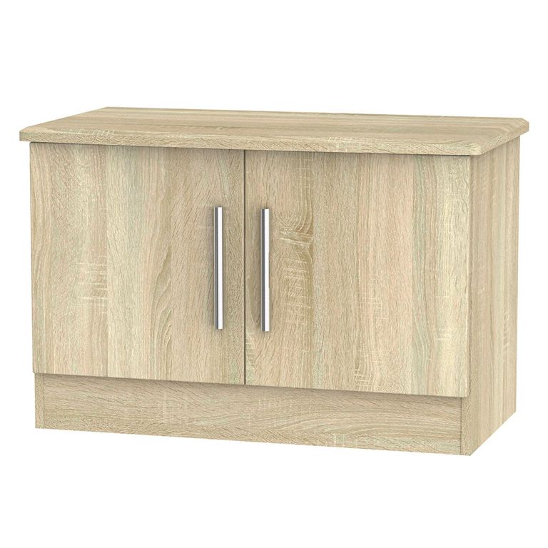 Knightsbridge Low Cabinet - 2 Door - Oak