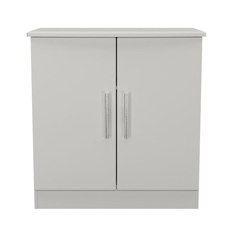 Knightsbridge Hall Cabinet - 2 Door - Grey