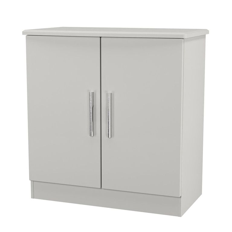 Knightsbridge Hall Cabinet - 2 Door - Grey