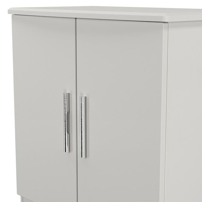 Knightsbridge Hall Cabinet - 2 Door - Grey