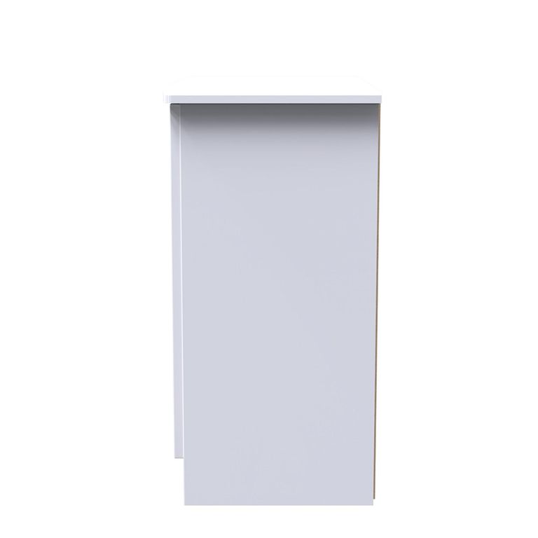 Camden Hall Cabinet - 2 Door - White Gloss