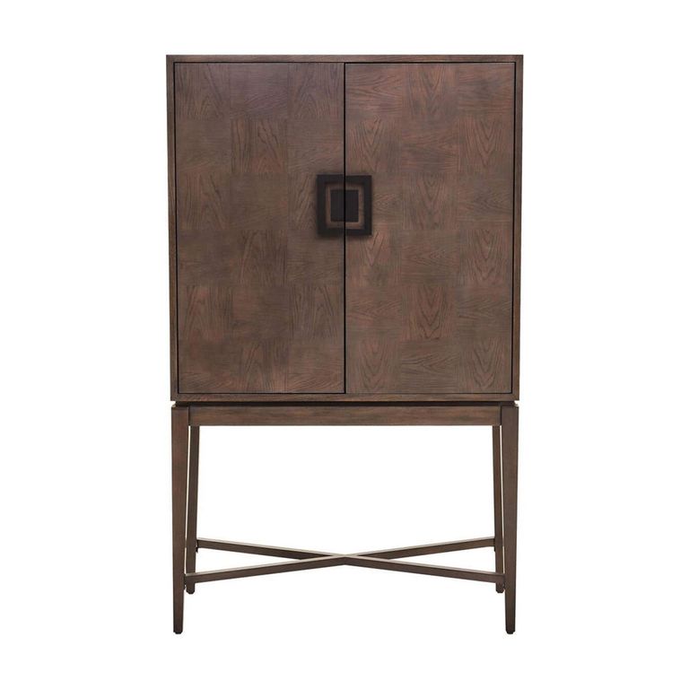 Dimaro Hall Cabinet - 2 Door - Elm Wood