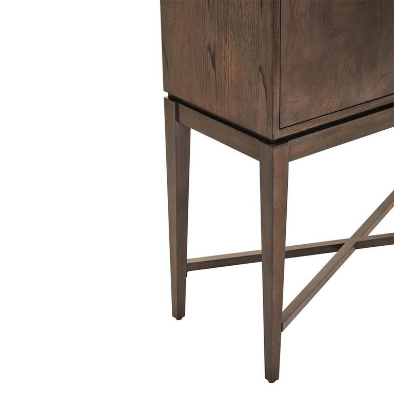 Dimaro Hall Cabinet - 2 Door - Elm Wood
