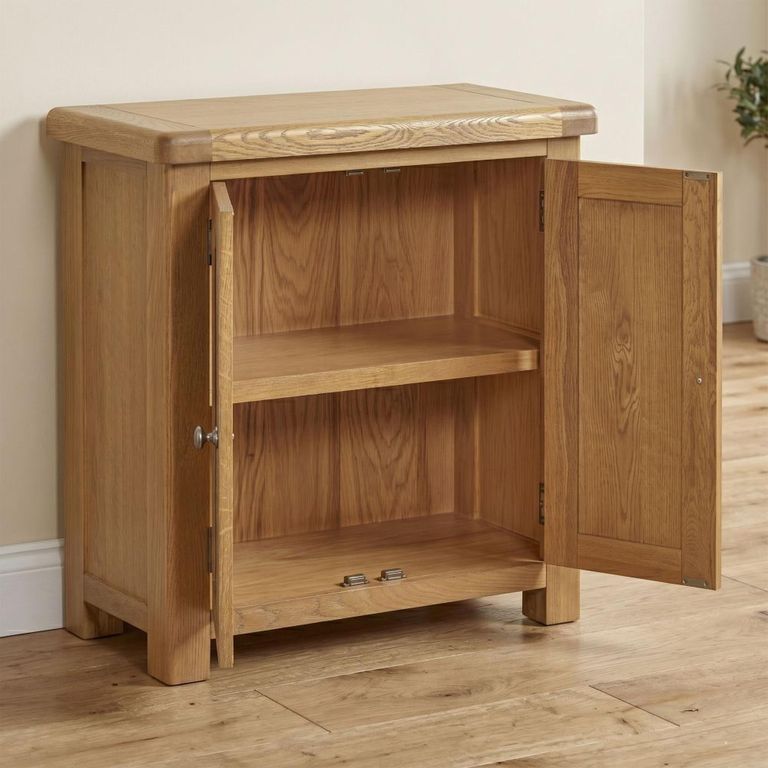 Dorchester Cupboard - 2 Door - Small - Rustic Oak
