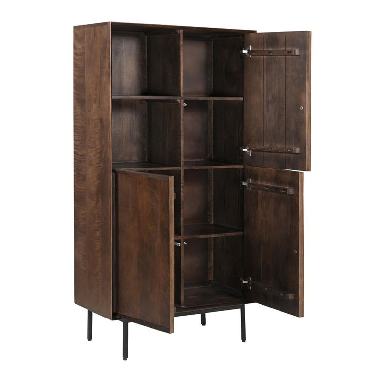 Ravenstein Storage Cabinet - 3 Door - Chestnut - Mango Wood