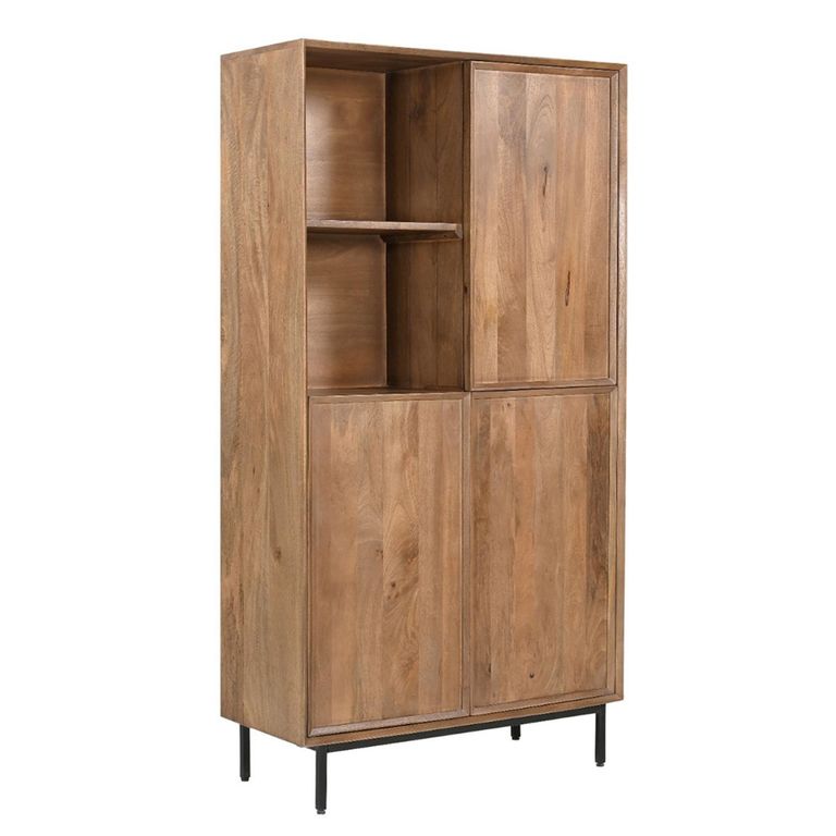 Ravenstein Storage Cabinet - 3 Door - Natural - Mango Wood