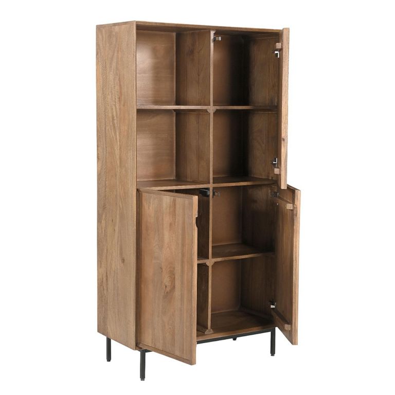 Ravenstein Storage Cabinet - 3 Door - Natural - Mango Wood
