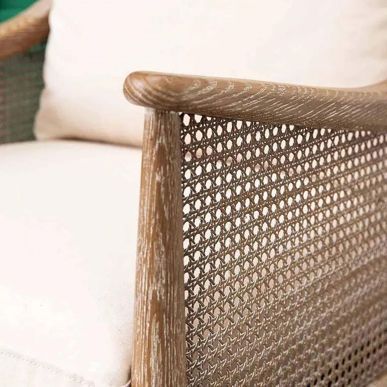Templecombe Rattan Armchair Oatmeal