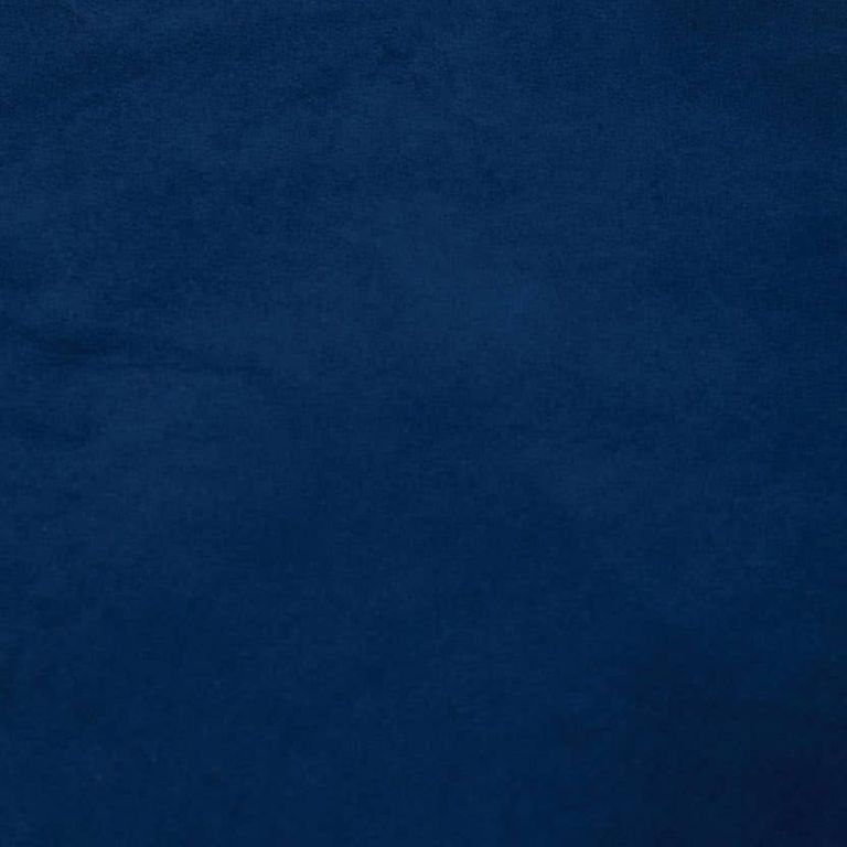 Anzio Chair - Navy Blue Velvet Fabric with Brushed Silver Base