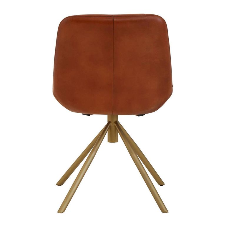 Buffalo Swivel Chair - Tan - Leather