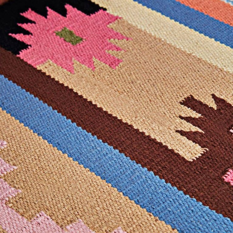 Cefena Armchair - Multicoloured Fabric