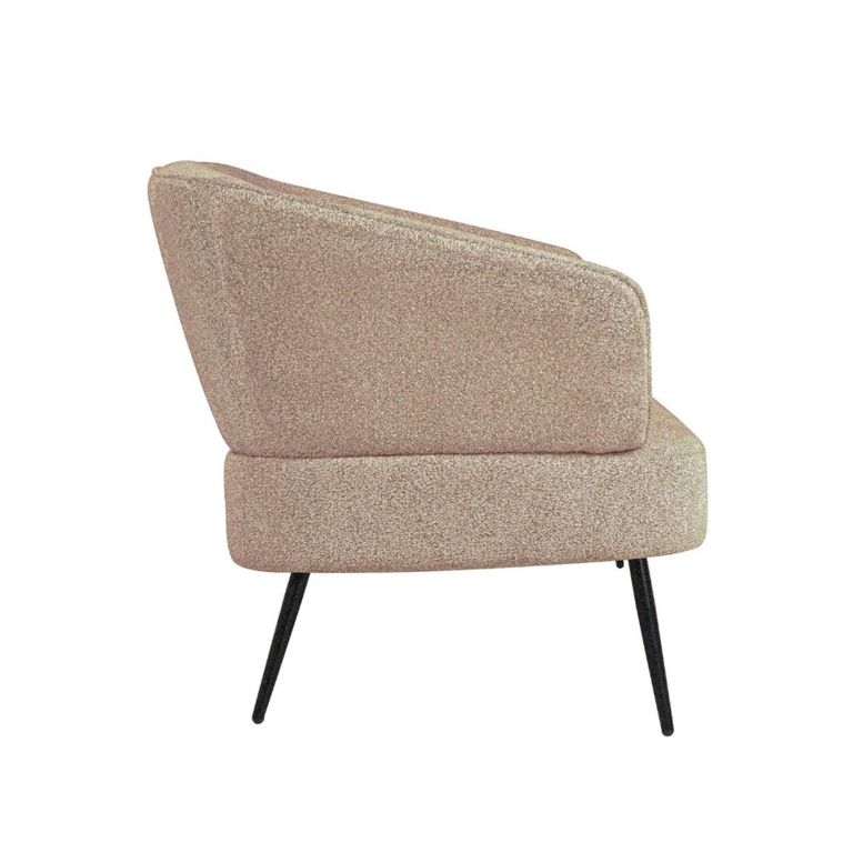 Coco Accent Chair - Curved Back - Blossom - Fabric