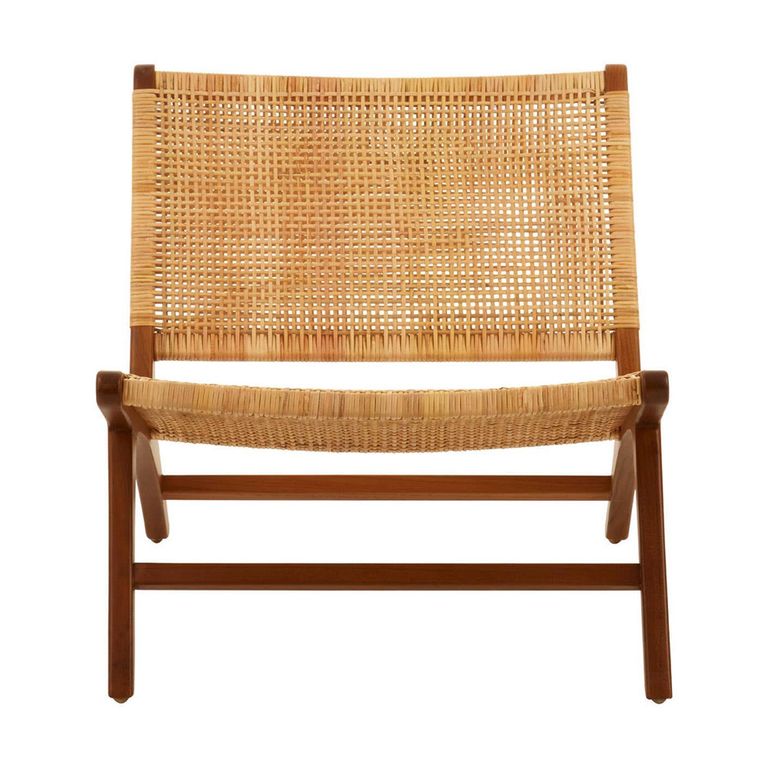 Lovina Lounge Chair - Teak Wood and Rattan