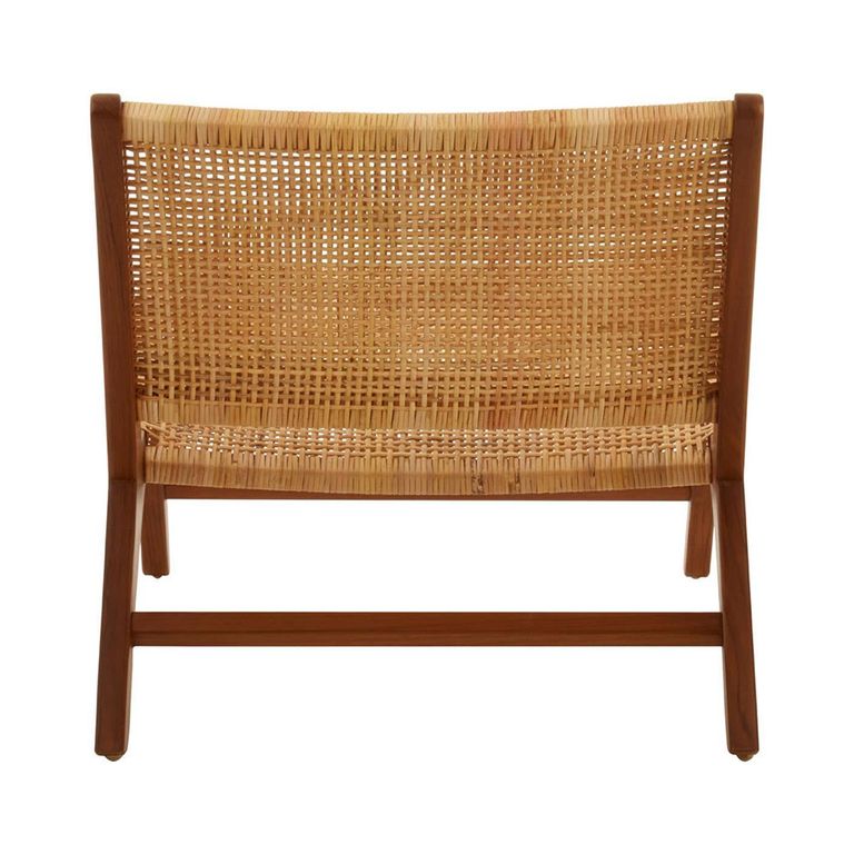 Lovina Lounge Chair - Teak Wood and Rattan