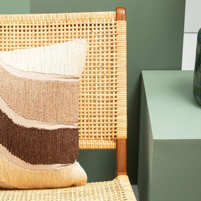 Lovina Lounge Chair - Teak Wood and Rattan
