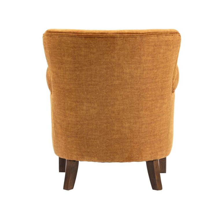 Harlow Accent Armchair - Amber - Fabric