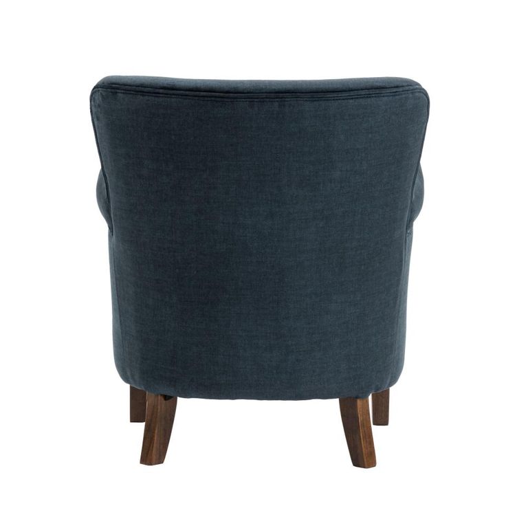 Harlow Accent Armchair - Deep Ocean - Fabric