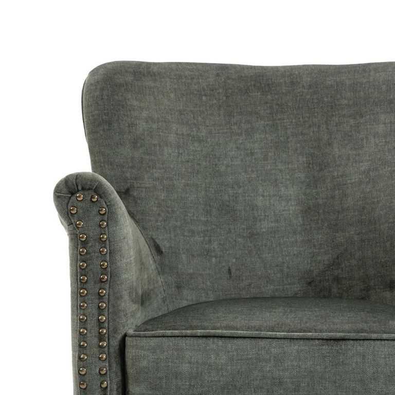 Harlow Accent Armchair - Winter Moss - Fabric