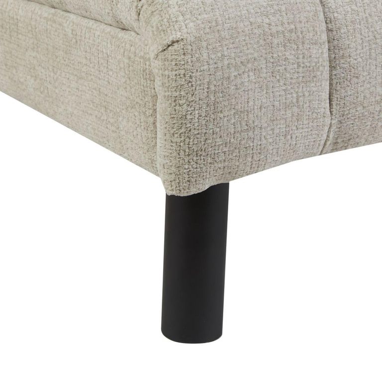 Lily Accent Armless Chair - Oatmeal - Fabric