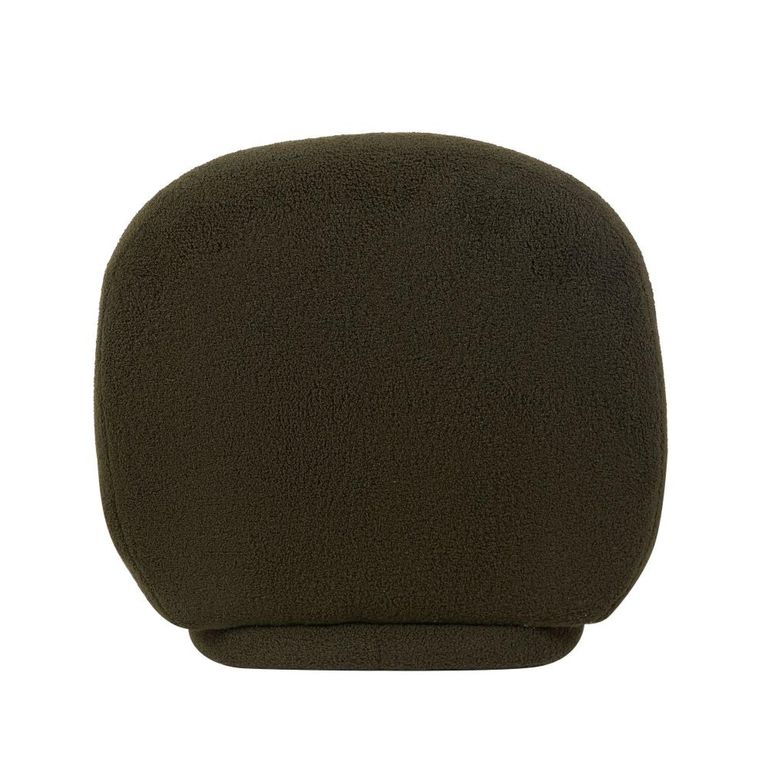 Maisie Accent Armless Chair - Green - Fabric
