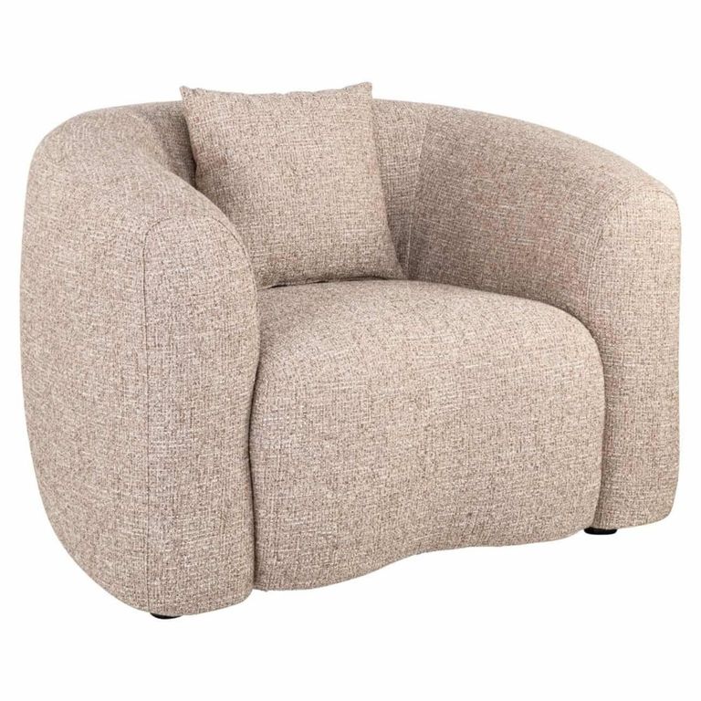 Luxandra Lounge Chair - Sand - Fabric