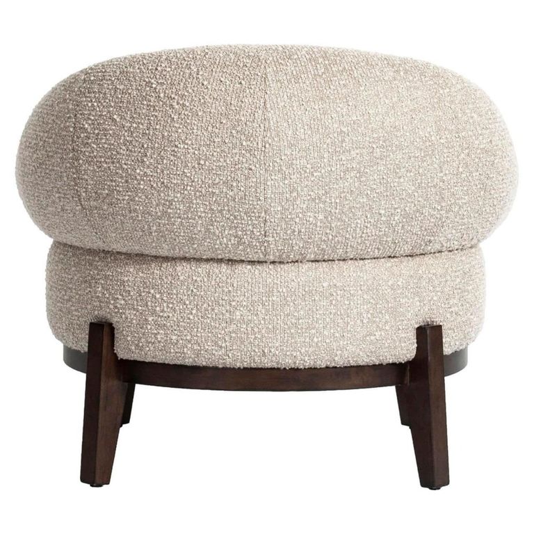 Montana Lounge Chair - Chunky - Natural - Fabric and Wood