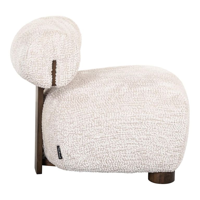 Arabella Cream Fabric Accent Chair