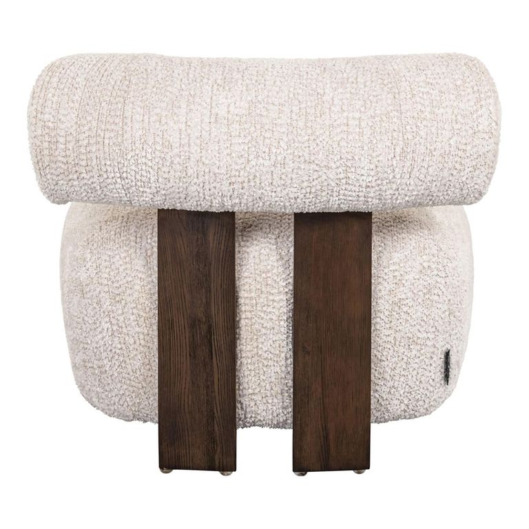 Arabella Cream Fabric Accent Chair